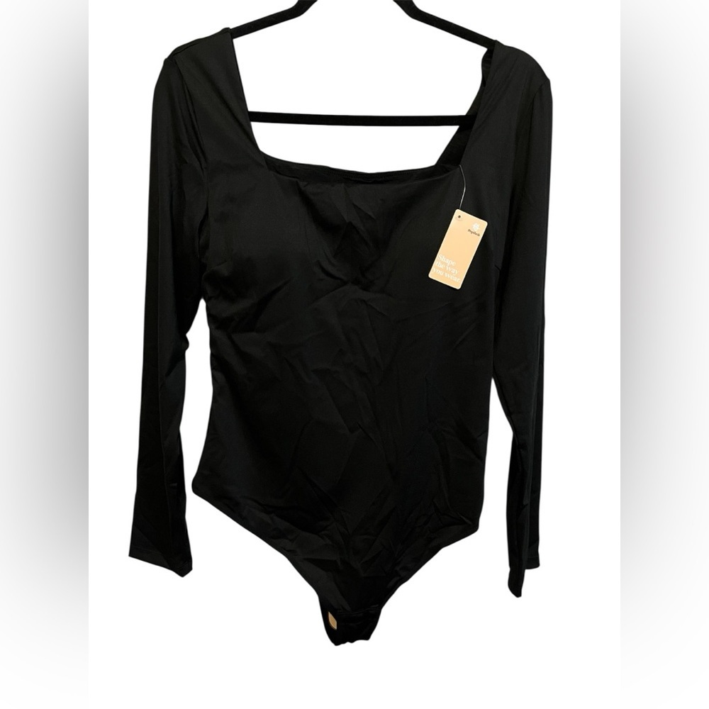 POPILUSH SQUARE NECK CONTOUR BODYSUIT - Picture 10 of 16